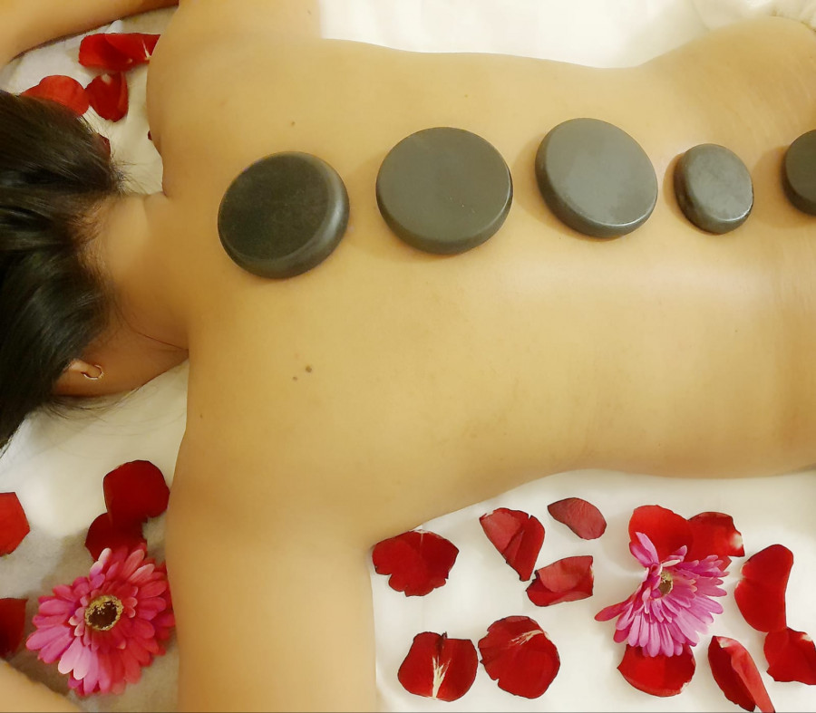 stone massage